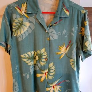 Tommy bahama button up Large